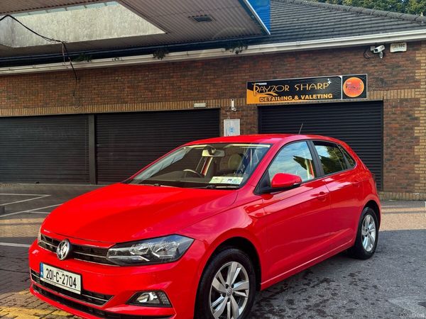 Volkswagen Polo Hatchback, Petrol, 2020, Red