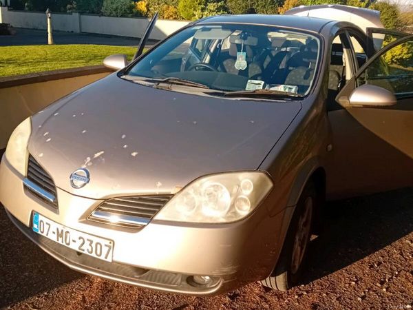Nissan Primera Saloon, Petrol, 2007, Brown