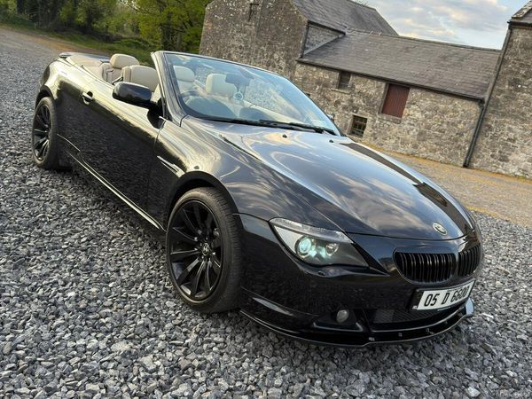 BMW 6-Series Convertible, Petrol, 2005, Black