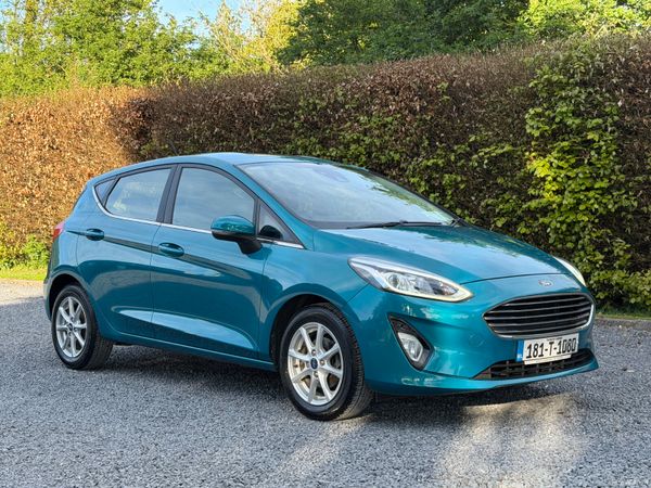 Ford Fiesta Hatchback, Petrol, 2018, Blue