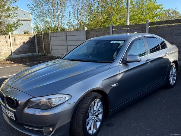BMW 5-Series Saloon, Diesel, 2013, Grey