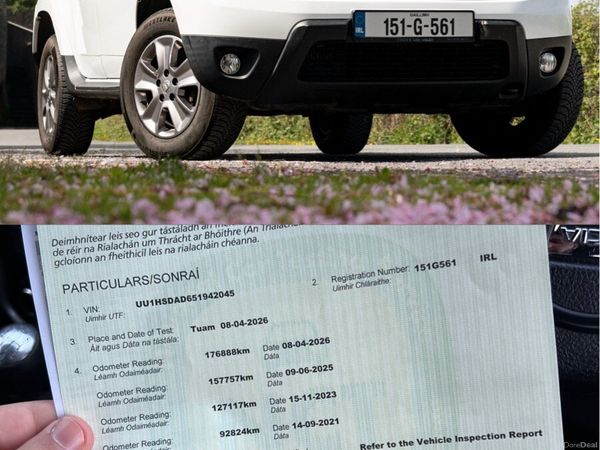 Dacia Duster SUV, Diesel, 2015, White