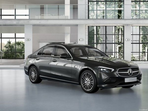 Mercedes-Benz C-Class Saloon, Petrol Hybrid, 2022, Grey