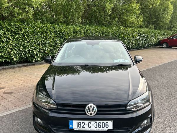 Volkswagen Polo Hatchback, Petrol, 2018, Black