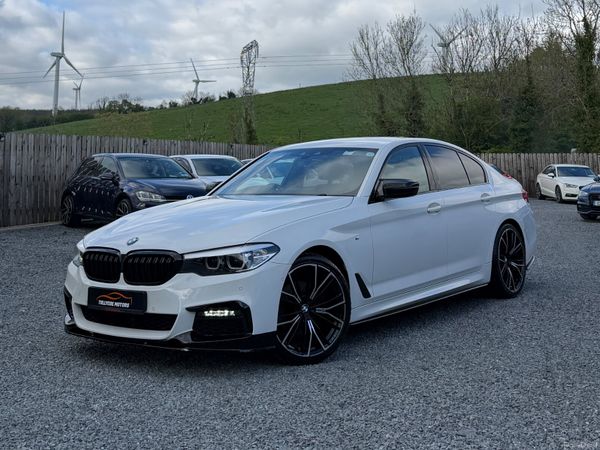 BMW 5-Series Saloon, Diesel, 2019, White