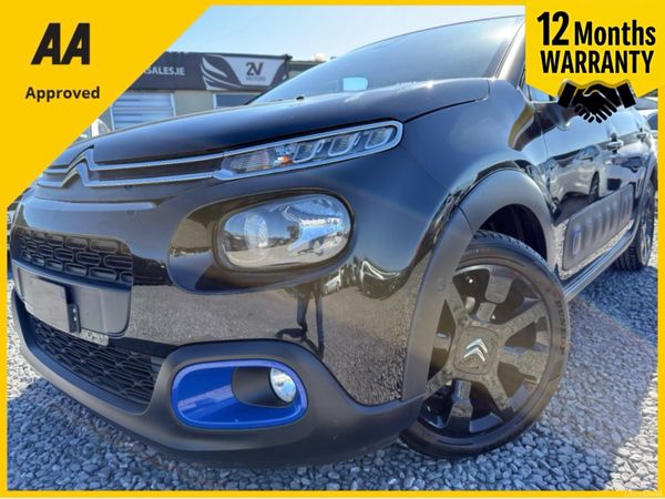Citroen C3 Hatchback, Petrol, 2019, Black