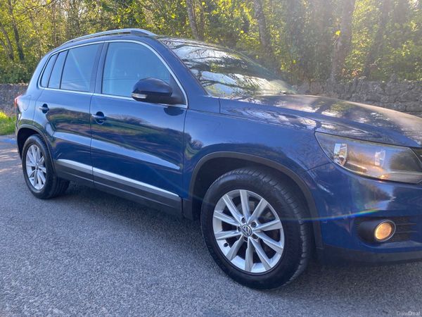 Volkswagen Tiguan SUV, Diesel, 2013, Blue