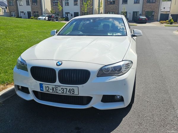 BMW 5-Series Saloon, Diesel, 2012, White