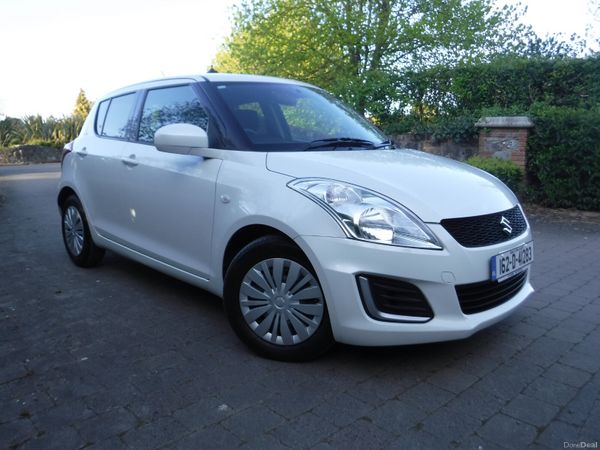 Suzuki Swift Hatchback, Petrol, 2016, White