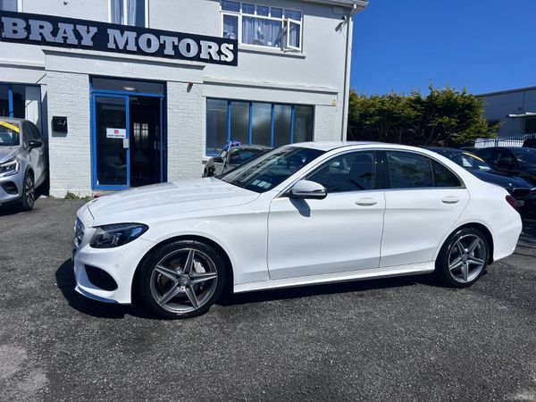Mercedes-Benz C-Class Saloon, Diesel, 2015, White