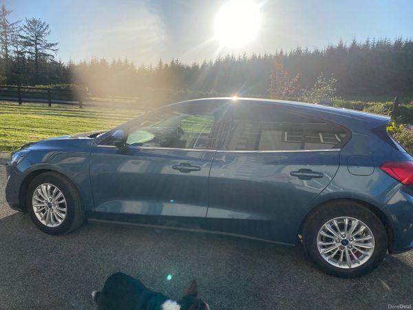 Ford Focus Hatchback, Petrol Hybrid, 2022, Blue