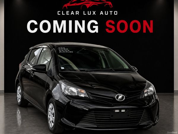 Toyota Vitz Hatchback, Petrol, 2015, Black