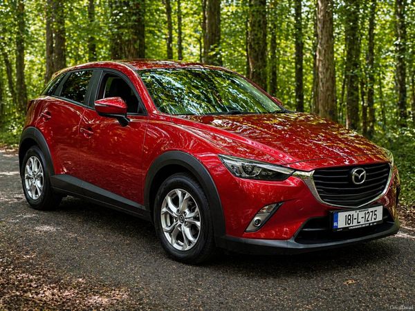 Mazda CX-3 SUV, Diesel, 2018, Red