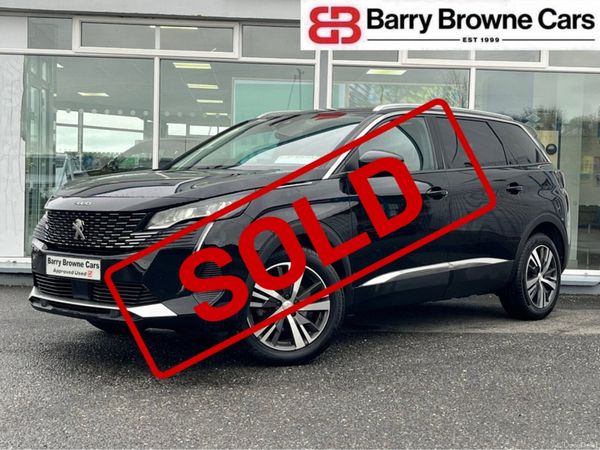 Peugeot 5008 MPV, Diesel, 2023, Black