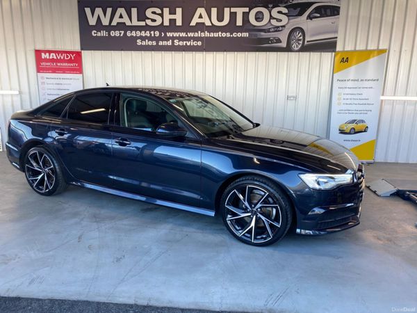 Audi A6 Saloon, Diesel, 2018, Blue