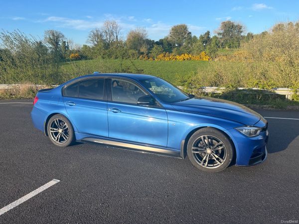 BMW 3-Series Saloon, Diesel, 2016, Blue