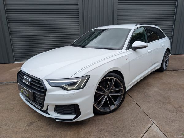Audi A6 Estate, Diesel Hybrid, 2018, White
