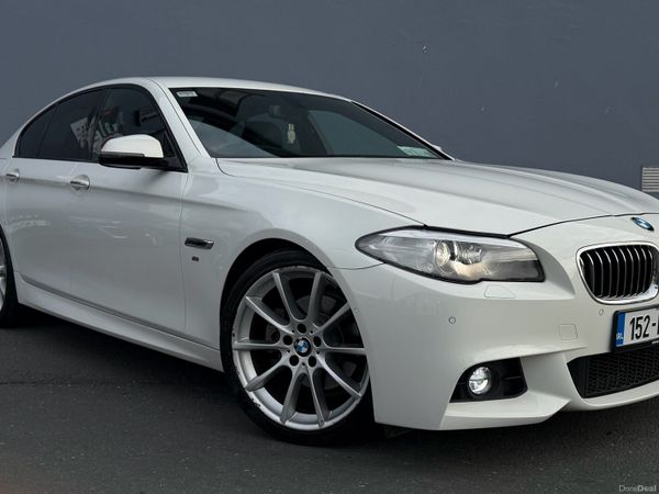 BMW 5-Series Saloon, Diesel, 2015, White