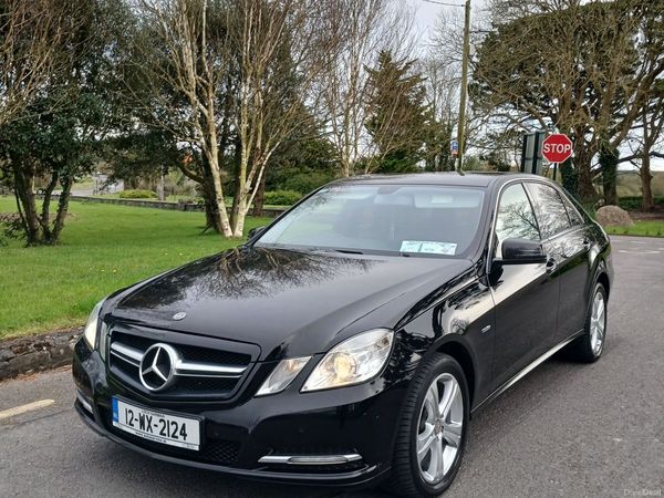 Mercedes-Benz E-Class Saloon, Diesel, 2012, Black