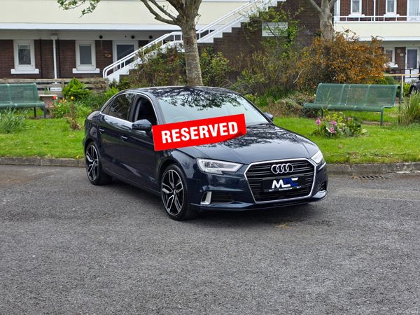 Audi A3 Saloon, Petrol, 2017, Blue