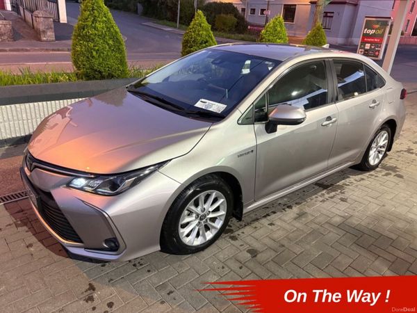 Toyota Corolla Saloon, Petrol Hybrid, 2020, Grey