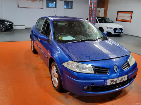 Renault Megane Saloon, Petrol, 2008, Blue