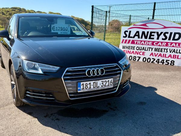 Audi A4 Saloon, Diesel, 2018, Black