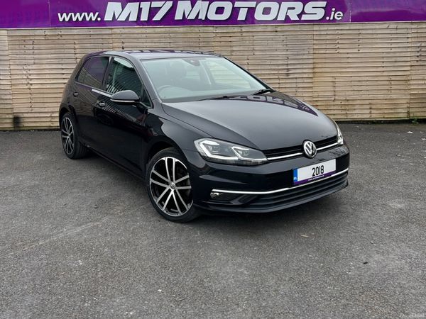 Volkswagen Golf Hatchback, Petrol, 2018, Black