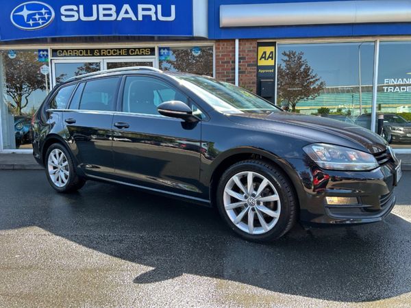Volkswagen Golf Estate, Petrol, 2017, Black