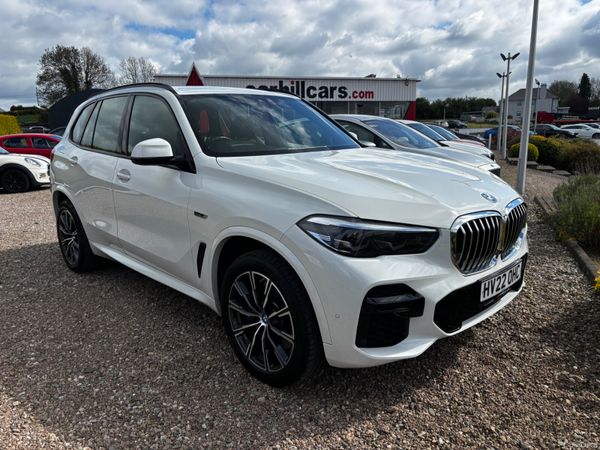 BMW X5 SUV, Petrol Hybrid, 2022, White