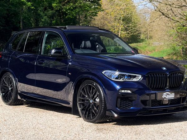 BMW X5 SUV, Petrol Plug-in Hybrid, 2021, Blue