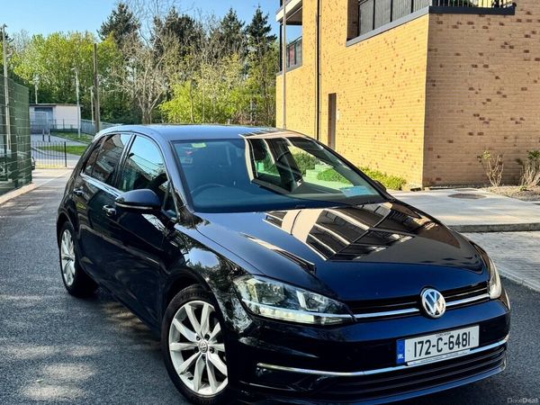 Volkswagen Golf Hatchback, Diesel, 2017, Black