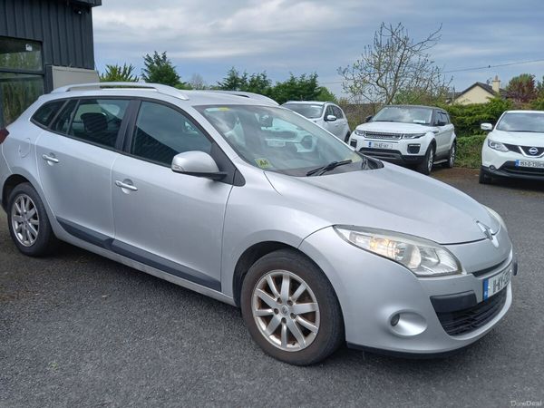 Renault Megane Estate, Diesel, 2011, Silver