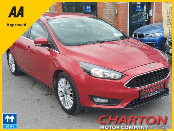 Ford Focus Hatchback, Diesel, 2016, Red