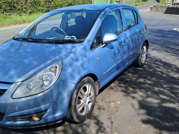 Opel Corsa Hatchback, Petrol, 2007, Blue