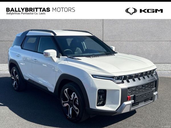 KGM Torres SUV, Petrol Hybrid, 2026, White
