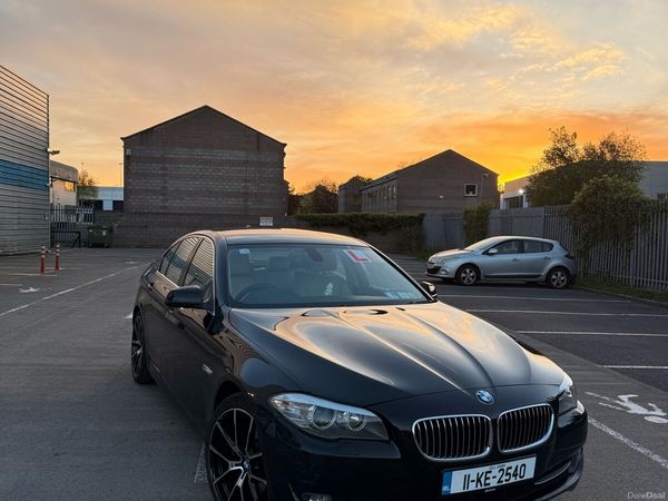 BMW 5-Series Saloon, Diesel, 2011, Black