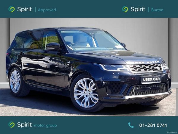 Land Rover Range Rover Sport SUV, Diesel, 2018, Black