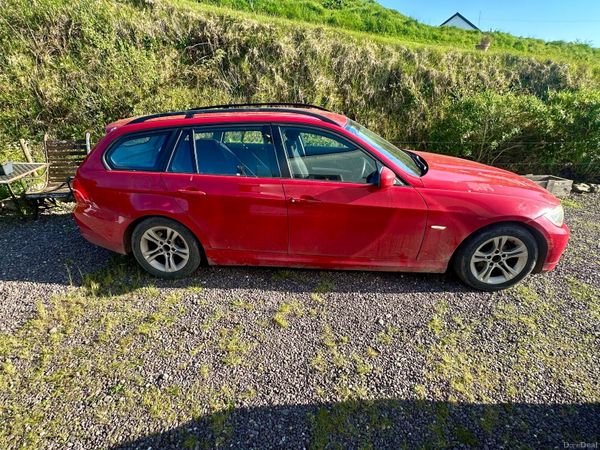 BMW 3-Series Estate, Diesel, 2009, Red