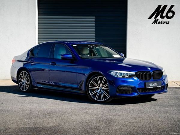 BMW 5-Series Saloon, Diesel, 2019, Blue