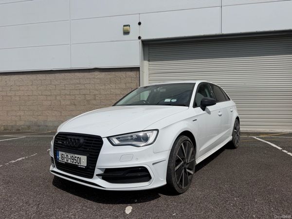 Audi A3 Hatchback, Petrol Plug-in Hybrid, 2016, White