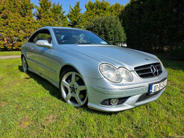 Mercedes-Benz CLK Coupe, Diesel, 2007, Silver