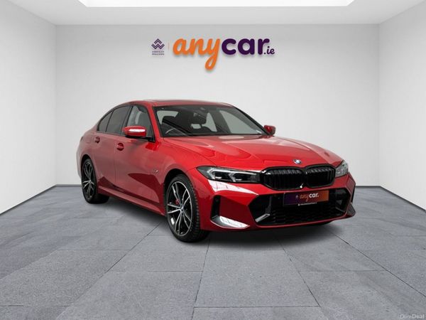 BMW 3-Series Saloon, Petrol Plug-in Hybrid, 2024, Red