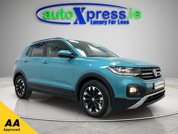 Volkswagen T-Cross SUV, Petrol, 2020, Green