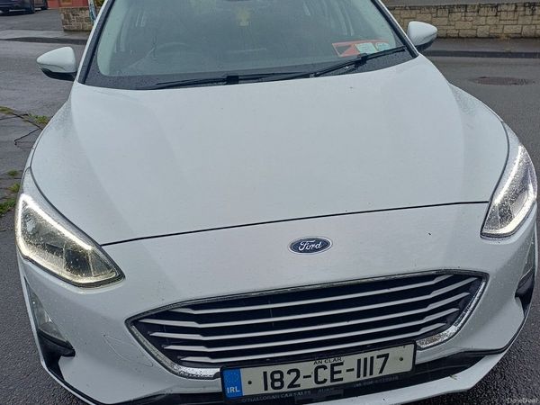 Ford Focus Hatchback, Petrol, 2018, White