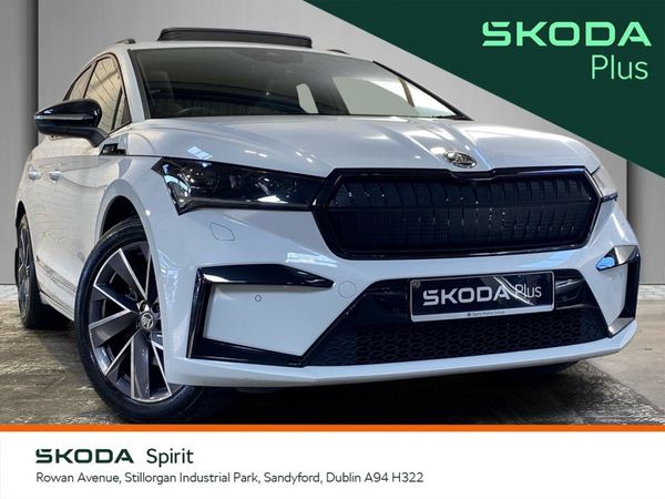 Skoda Enyaq Estate, Electric, 2023, White