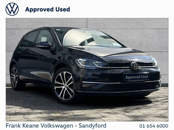 Volkswagen Golf Hatchback, Petrol, 2019, Black