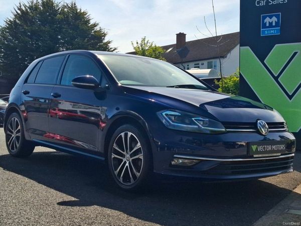 Volkswagen Golf Hatchback, Petrol, 2020, Blue