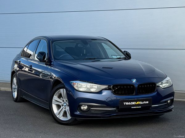 BMW 3-Series Saloon, Diesel, 2016, Blue