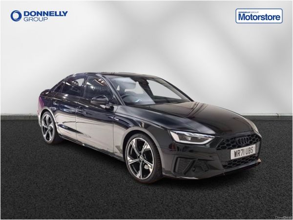 Audi A4 Saloon, Petrol, 2021, Black